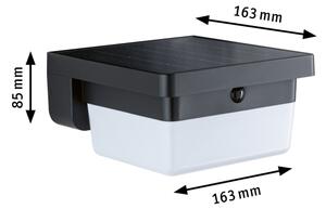 Paulmann 95748 - LED/2,3W IP44 Lampada solare da parete con sensore ISLEEN 3,7/230V