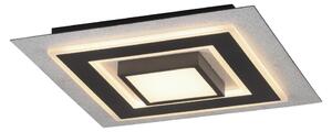 JUST LIGHT. 14439-21 - Plafoniera LED CICHIO LED/18,5W/230V + LED/9W nera