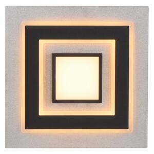 JUST LIGHT. 14439-21 - Plafoniera LED CICHIO LED/18,5W/230V + LED/9W nera