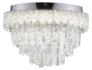 JUST LIGHT. 15092-17 - Plafoniera LED KULUNKA LED/33W/230V cromo lucido