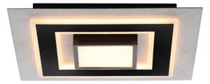 JUST LIGHT. 14439-21 - Plafoniera LED CICHIO LED/18,5W/230V + LED/9W nera