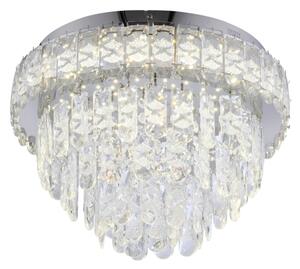 JUST LIGHT. 15092-17 - Plafoniera LED KULUNKA LED/33W/230V cromo lucido