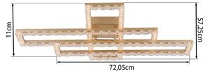 JUST LIGHT. 14733-60 - Plafoniera LED GLITRA LED/35W/230V dorata