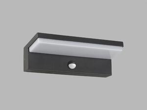 HUGO II. applique LED da esterno in alluminio con sensore di movimento