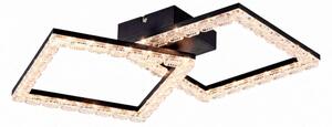 JUST LIGHT. 14732-18 - Plafoniera LED GLITRA LED/17,5W/230V nero