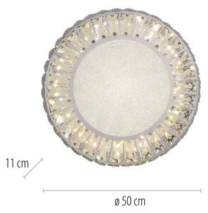 JUST LIGHT. 15222-17 - Plafoniera LED KULUNKA LED/46W/230V cromata