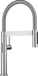 Blanco miscelatore da cucina con doccetta CULINA-S II MINI SENSOR acciaio inox spazzolato 527466