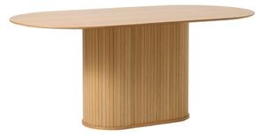 Tavolo da pranzo con piano in rovere 95x180 cm Nola - Unique Furniture