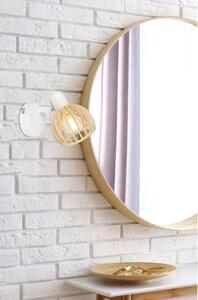 Lampada da parete in colore bianco-naturale ø 10 cm Atarri - Candellux Lighting