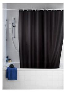 Tenda da doccia nera con finitura antimuffa , 180 x 200 cm - Wenko