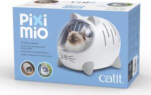 Catit Pixi Mio - Trasportino per animali domestici - Bianco - Taglia unica