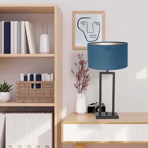 Lampada da tavolo - nero - Stang - plastica metallo - lampada da comodino - E27 - 2996ZW - Steinhauer