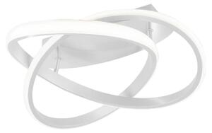 Lampada da soffitto a LED Reality Course 18 W, ⌀45 cm, dimmerabile, bianco opaco, bianco neutro