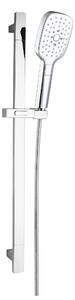 Sistema doccia MARWELL set doccetta QUATTRO II in cromo - 150x9,3cm - Sistema doccia con asta di scorrimento a regolazione continua