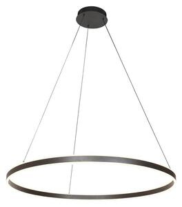 Lampada a sospensione - nero - Ringlux - plastica metallo - Ø 100cm - LED - 3676ZW - Steinhauer