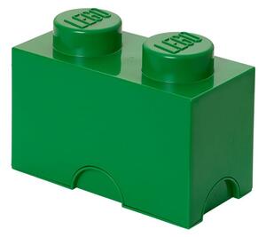 Scatola doppia di stoccaggio verde - LEGO®