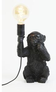 Lampada da tavolo nera (altezza 34 cm) Monkey - Light & Living