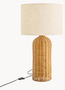 Lampada da tavolo in rattan Zylinder