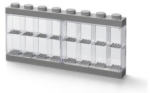 Armadio grigio da collezione per 16 minifigure - LEGO®