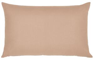 Set di 2 cuscini per esterni in poliestere sabbia beige 50 x 70 cm con cerniera e design moderno Beliani
