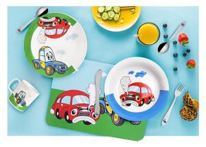 Set da pranzo per bambini in porcellana 3 pezzi Cars - Orion