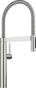 Blanco miscelatore da cucina con doccetta CULINA-S II acciaio inox spazzolato 527463