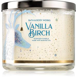 Bath & Body Works Vanilla Birch candela profumata III 411 g