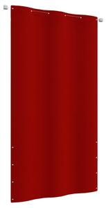Paravento per Balcone Rosso 120x240 cm in Tessuto Oxford