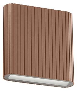 Lampade da esterno Lucande, Raija, Marrone / Ruggine, Alluminio, Moderno