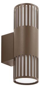 Lampade da esterno Lindby, Lurinda, dimmerabile, Marrone / Ruggine, Balcone, Metallo, Moderno