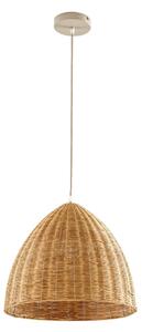 Lampada a sospensione Lindby, Laverne, dimmerabile, Legno, Soggiorno, Legno, Scandinavo