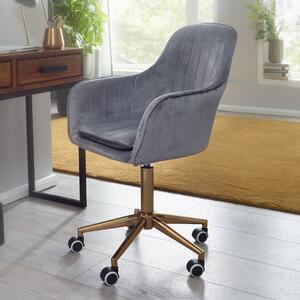 Tavolo in velluto grigio | Amstyle