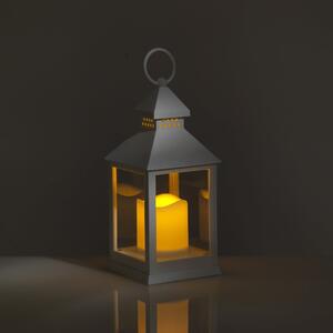 Piccola lanterna decorativa a LED bianca adatta per esterni Lante - Tomasucci