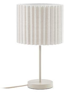 Lampade da tavolo Lindby, Libbie, Beige, Soggiorno, Tessuto / Tessile
