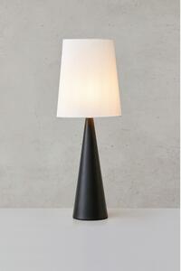 Lampada da tavolo bianca e nera (altezza 64 cm) Conus - Markslöjd