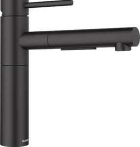 Miscelatore da cucina Blanco con doccetta WEGA-S II nero opaco 526428