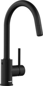 Miscelatore con doccetta estraibile nera Blanco 526653