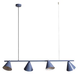 Lampada a sospensione ALDEX, Hängeleuchte Form 4, dimmerabile, Blu, Sala da pranzo, Metallo, Moderno
