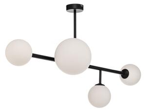 Plafoniera ALDEX, Dione, dimmerabile, Nero, Sala da pranzo, Metallo, Moderno