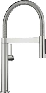BLANCO CULINA-S II Mini miscelatore da cucina Acciaio PVD ad alta pressione Tubo flessibile di erogazione