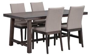 Tavolo da pranzo in rovere marrone scuro 170 x 95 cm Brooklyn - Rowico