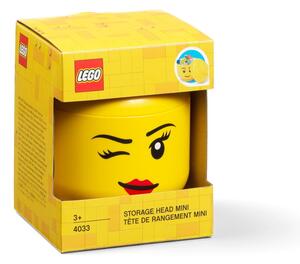 Contenitore giallo Wink, ø 10,6 cm - LEGO®