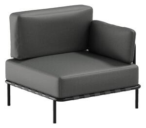 Modulo divano da giardino variabile grigio scuro Salve - Sit Sit