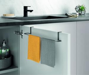 Supporto in acciaio da appendere per asciugamani da cucina Origin - Metaltex