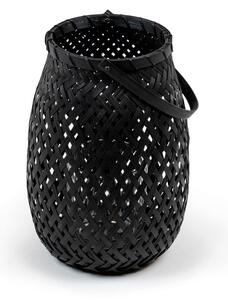Lanterna di bambù nera Lanterna di bambù, ⌀ 18 cm - Compactor