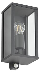 Lampade da esterno Lindby, Peldar, dimmerabile, Nero, Terrazza, Alluminio, Moderno