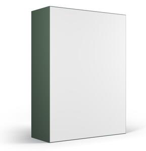 Armadio verde con specchio 147x200 cm Burren - Cosmopolitan Design