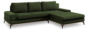 Angolo del divano letto verde bottiglia, angolo destro Planet - Windsor & Co Sofas