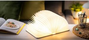 Lampada da tavolo a LED grigia di grandi dimensioni a forma di libro Booklight - Gingko