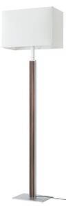Lampada da terra Quitani, Lisene, dimmerabile, Legno, Soggiorno, Tessuto / Tessile, Design
